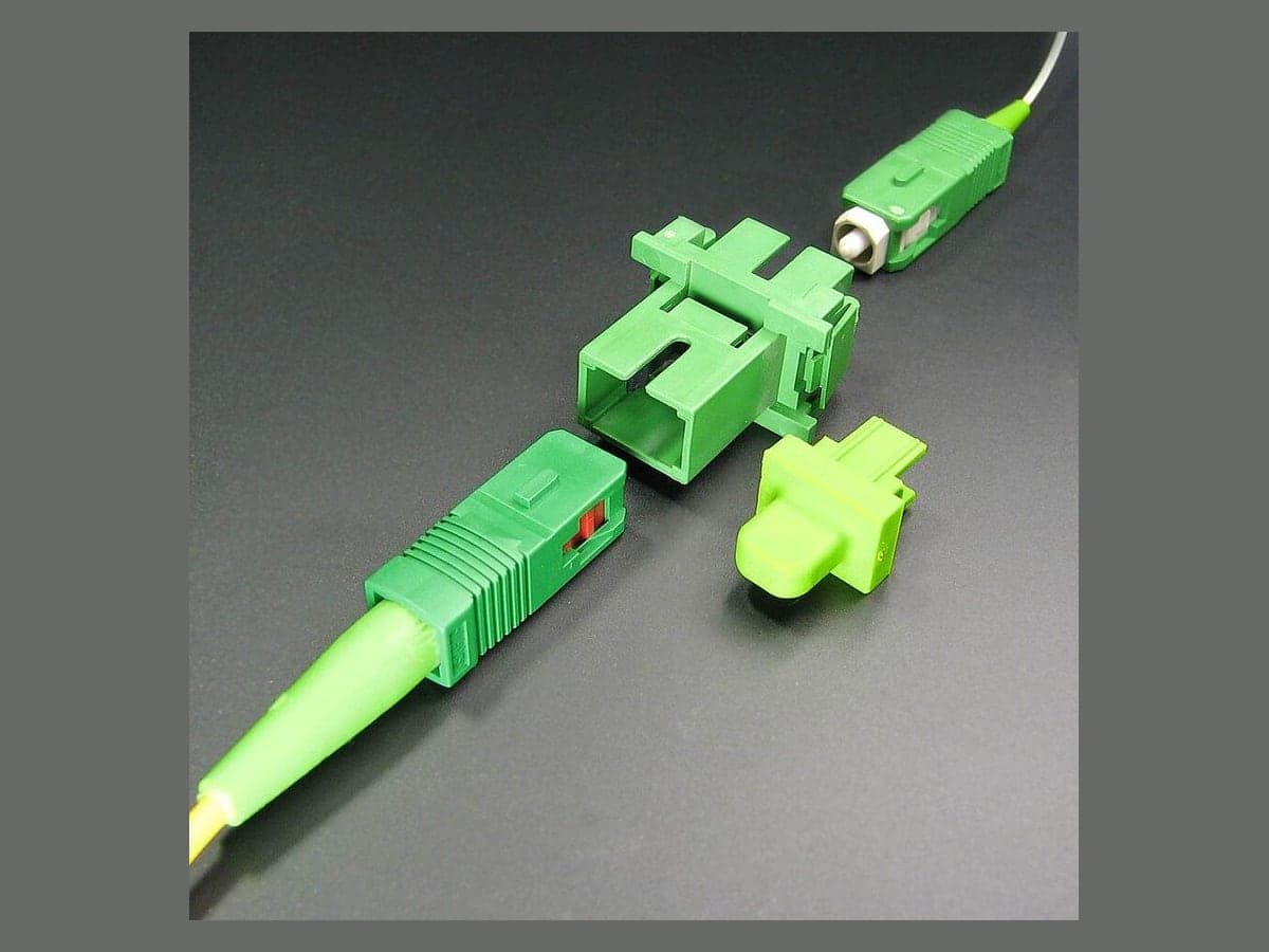 SC/APC Single-Mode Fiber Patch Cord (3 m)